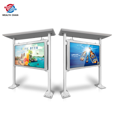 установки поляка 8ft Signage дисплея LCD высокой на открытом воздухе экран 75 дюймов