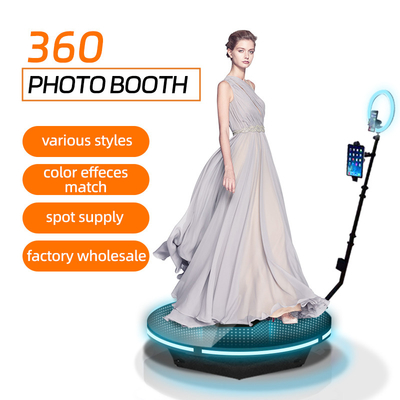 4 партия RGB стойки будочки фото человека 360 вращая автоматические и машина свадьбы