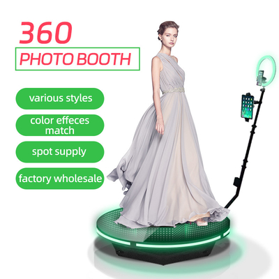 Машина Selfie стеклянной будочки фото радиотелеграфа 360 RGB платформы видео- для клуба свадьбы