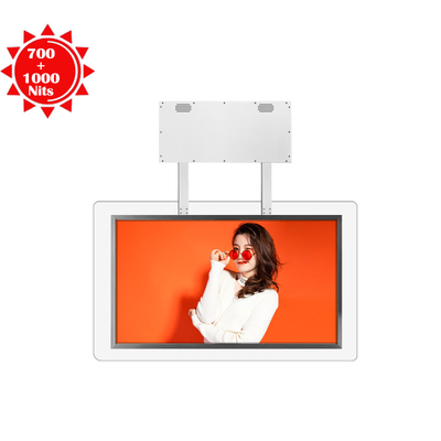 Окно смотря на высокую яркость LCD показывает 2 стороны LCD экранирует рамку 1080P HD прозрачную