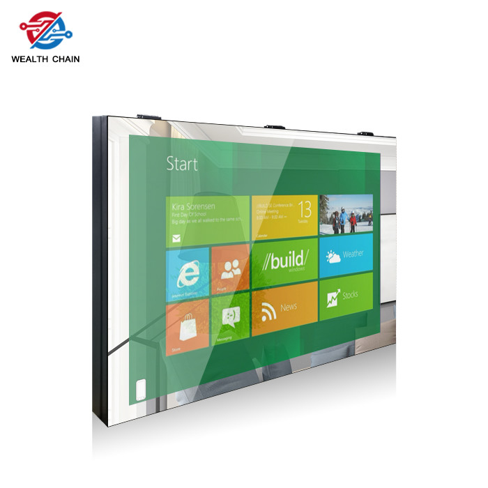 Стекло T/R 50%/50% LCD зеркала Semi на открытом воздухе Signage LCD цифров умное показывает емкостный экран касания